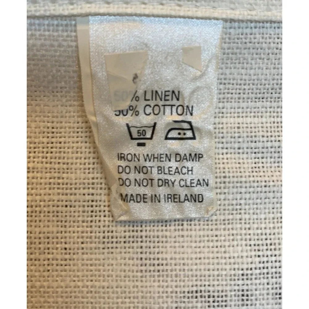 Vintage Irish Linen The Ancient Game of Golf Tea Towel Wall Hanging